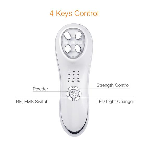 Skin Enhancing LED 5 in 1 Machine - Tighten, Brighten, Lift, & More!